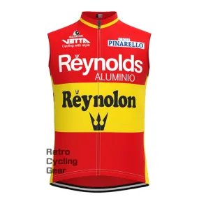 1990s Red Reynolds Retro Cycling Vest