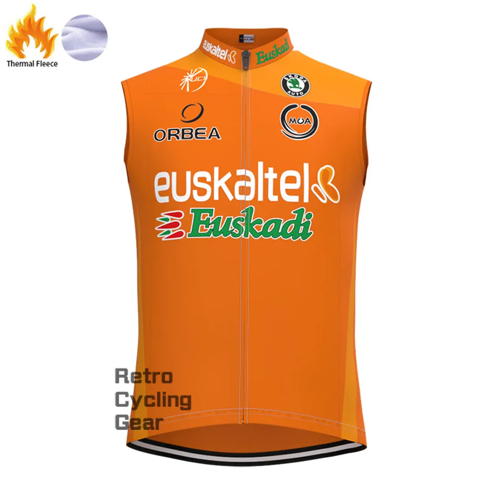 2009 euskadi Fleece Retro Long Cycling Kits