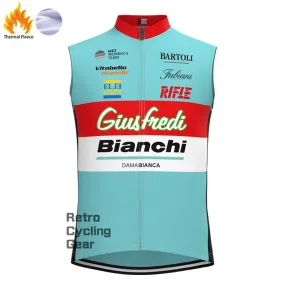 2017 Bianchi Fleece Retro Cycling Vest