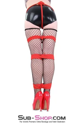 2489M-SIS      Little Sissy Tie Ups Red Cotton Rope 15 feet