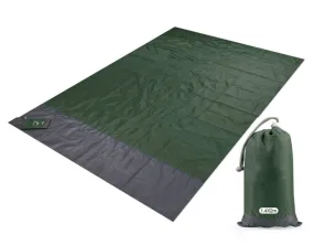 2x2.1m Pocket Beach Blanket Folding Camping Mat Mattress Portable Lightweight Mat Outdoor Picnic Mat Sand Beach Mat