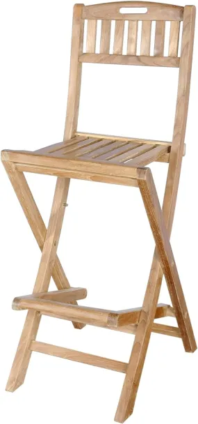 Anderson Teak CHB-010 Altavista Folding Bar Chair