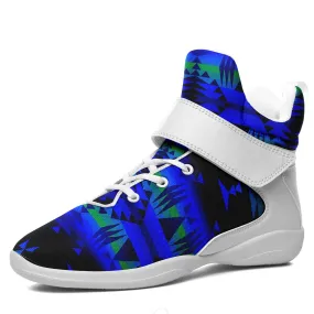 Between the Blue Ridge Mountains Ipottaa Basketball / Sport High Top Shoes - White Sole