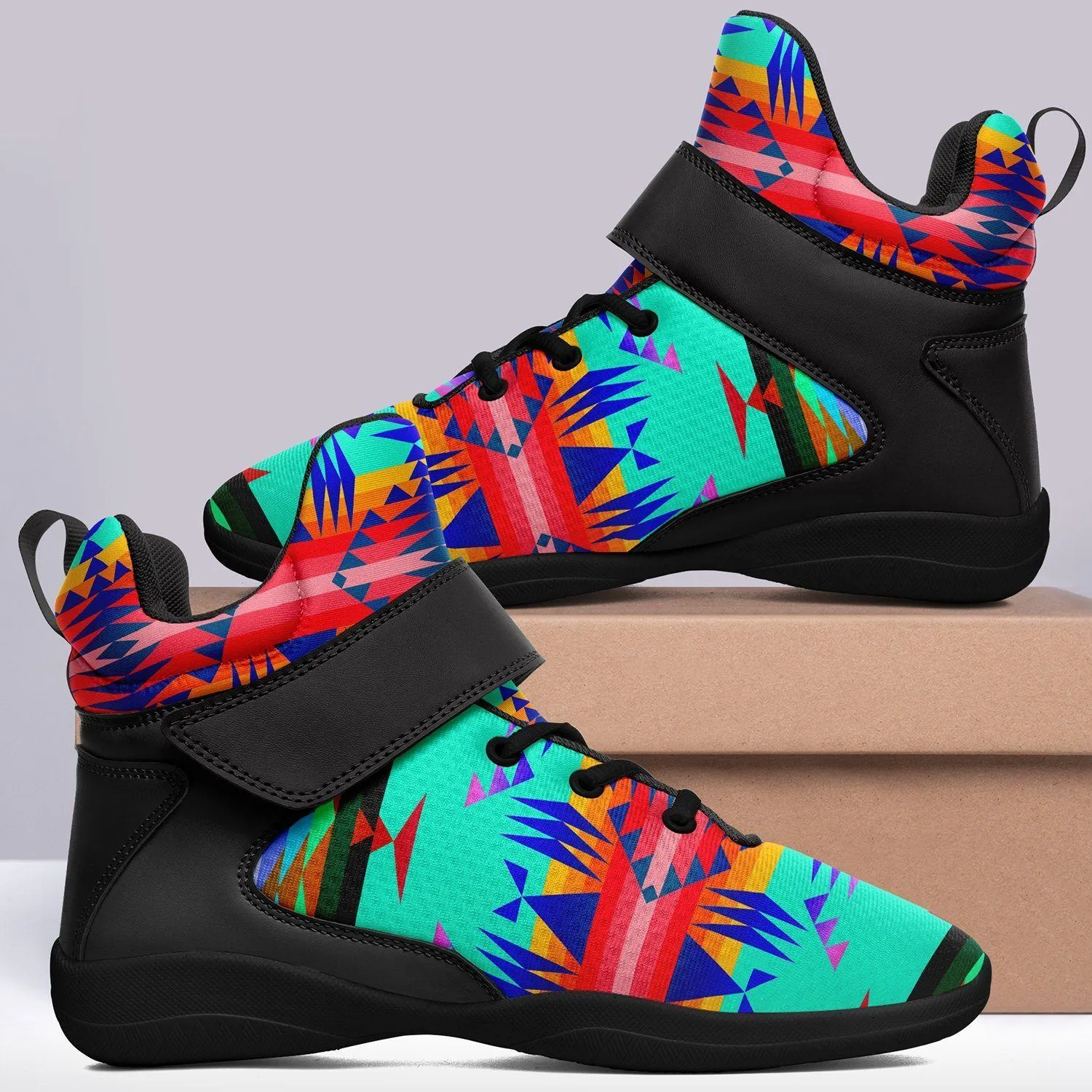 Between the Mountains Spring Kid's Ipottaa Basketball / Sport High Top Shoes