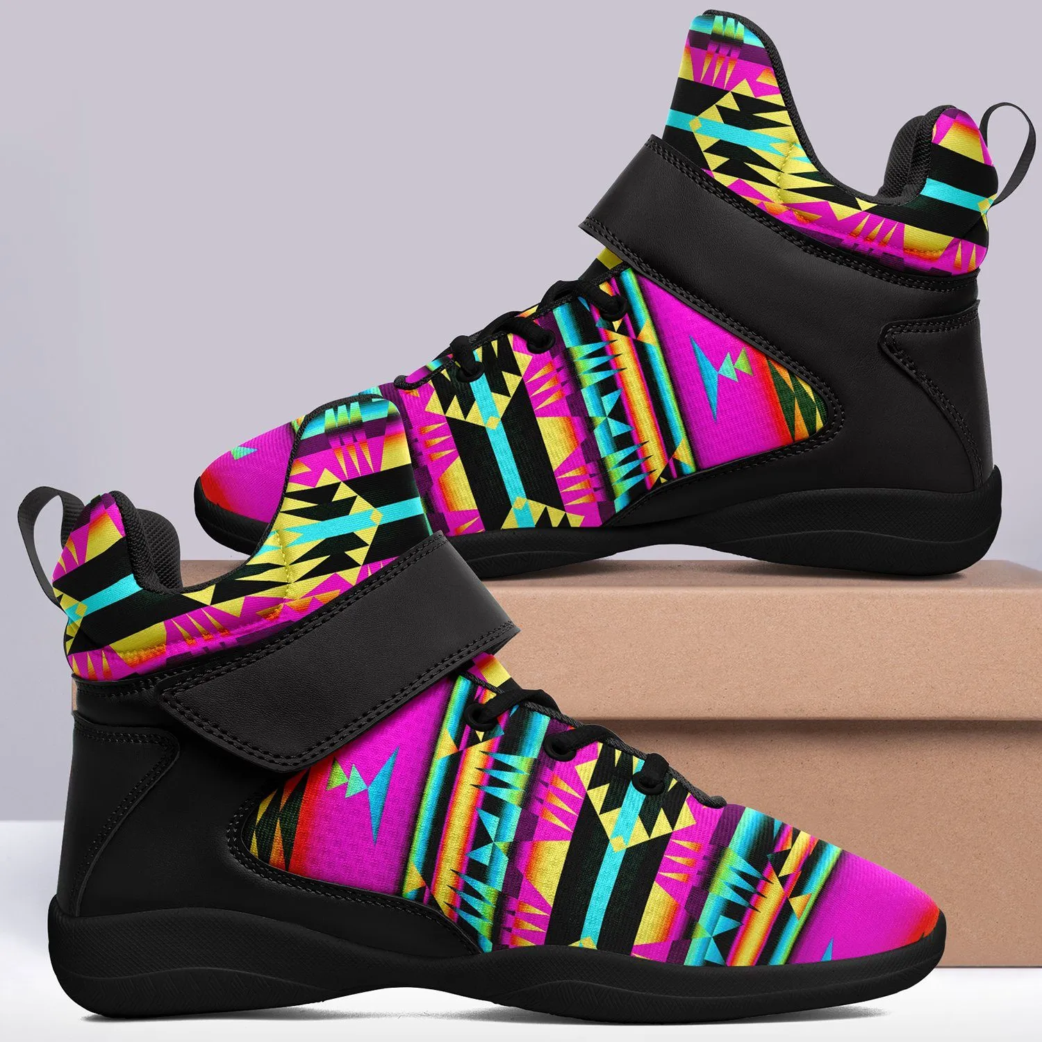 Between the Sunset Mountains Ipottaa Basketball / Sport High Top Shoes