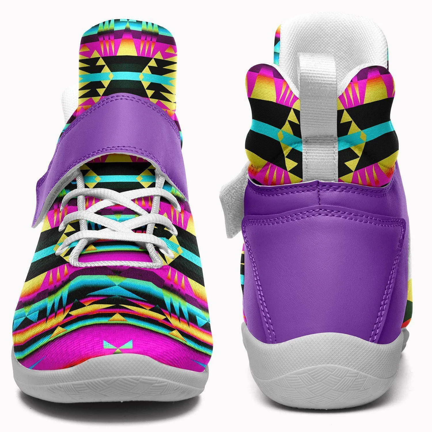 Between the Sunset Mountains Kid's Ipottaa Basketball / Sport High Top Shoes