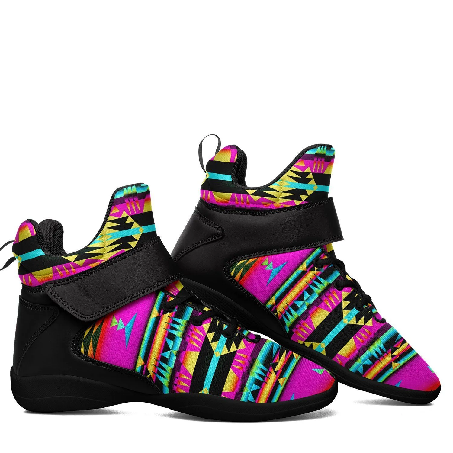 Between the Sunset Mountains Kid's Ipottaa Basketball / Sport High Top Shoes