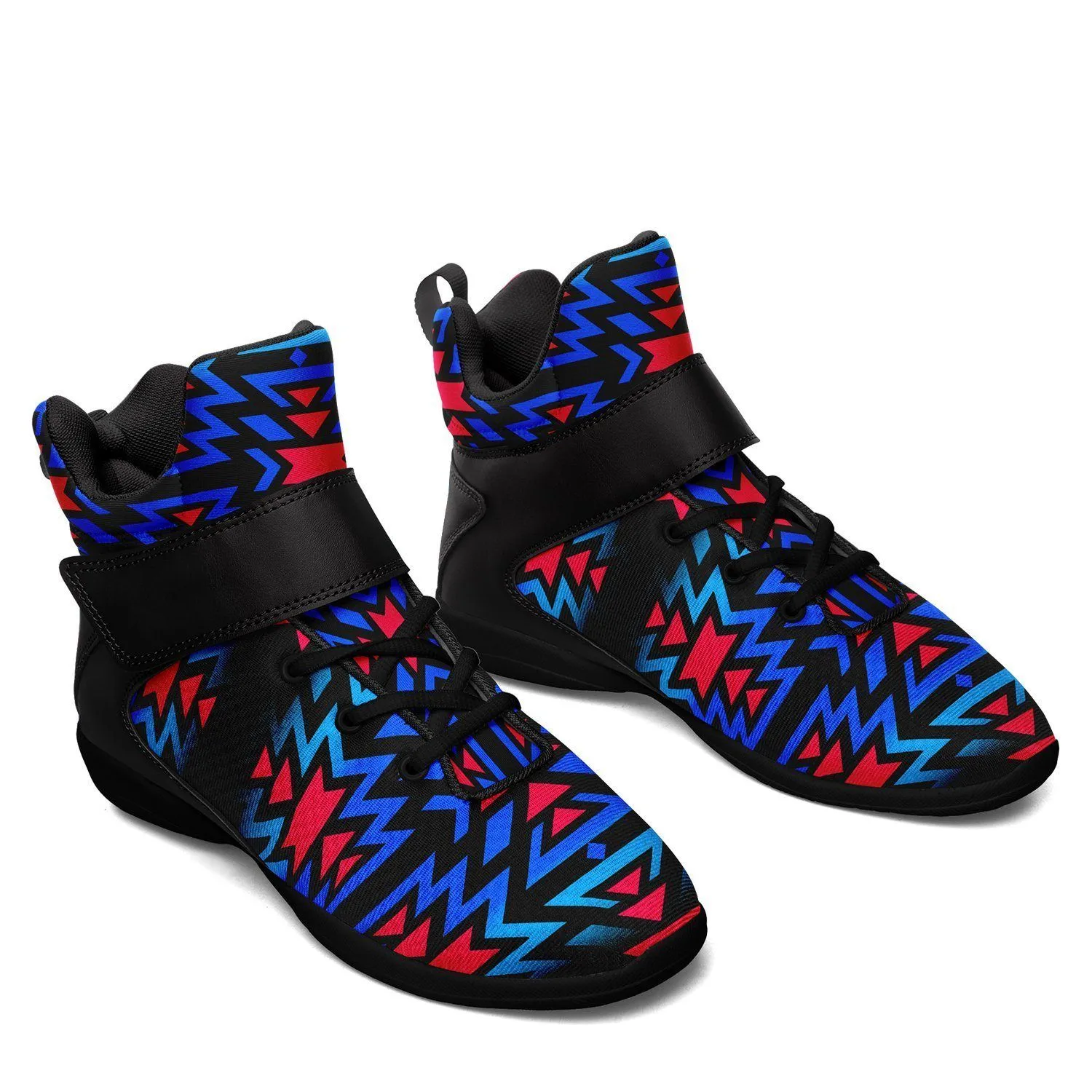 Black Fire Dragonfly Kid's Ipottaa Basketball / Sport High Top Shoes