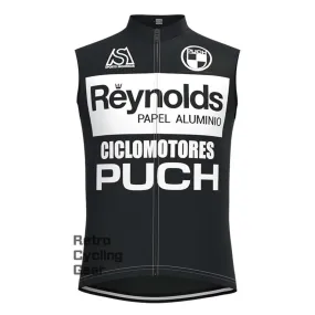 Black Reynolds Retro Cycling Vest