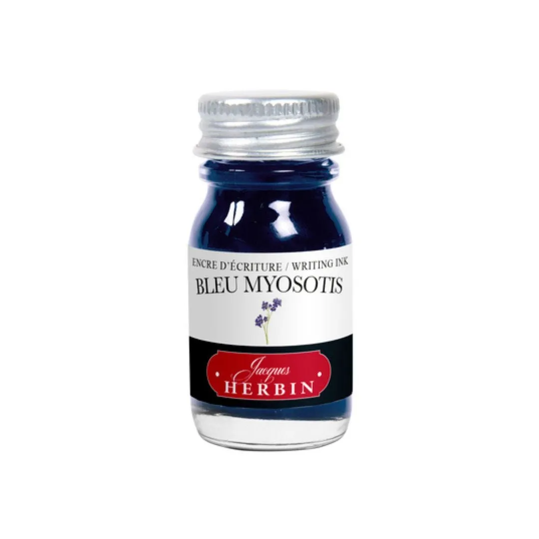 Bleu Myosotis Herbin Fountain Pen Ink Bottle 10ml