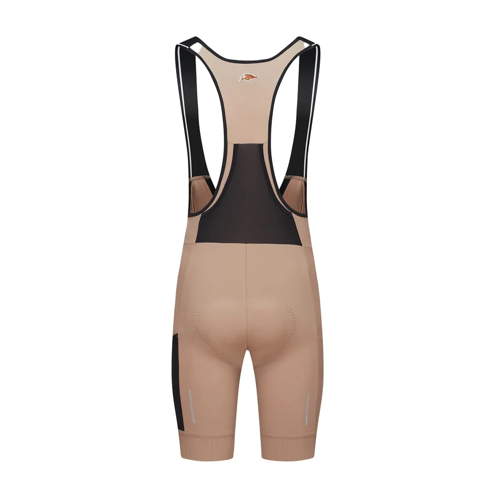 CAFE DU CYCLISTE Eva Cycling Bib Short - Oyster Grey