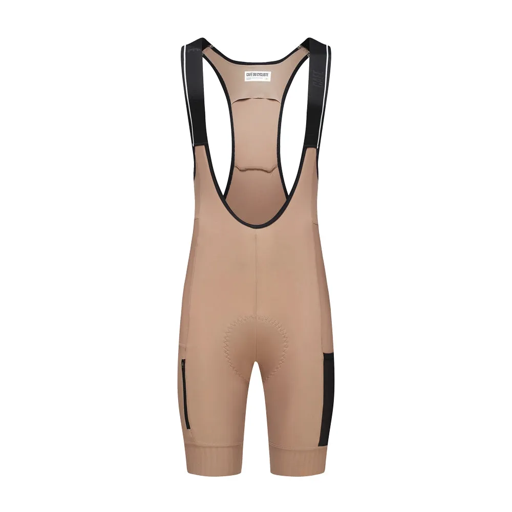 CAFE DU CYCLISTE Eva Cycling Bib Short - Oyster Grey