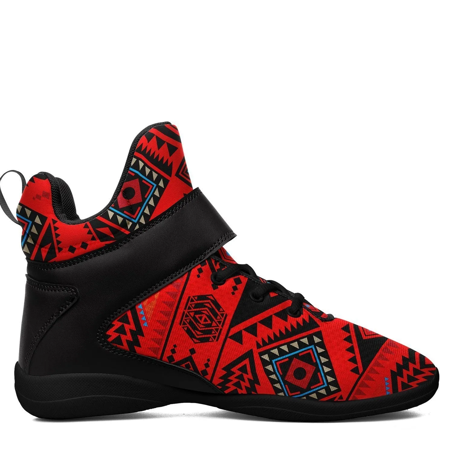 California Coast Mask Ipottaa Basketball / Sport High Top Shoes - Black Sole