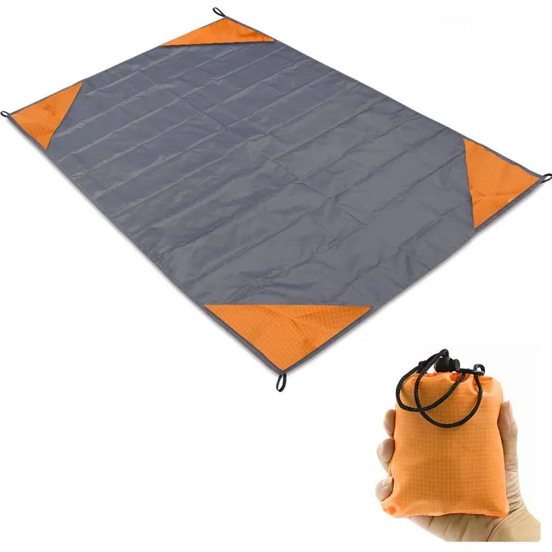 Camping Mat Waterproof Pocket Beach Blanket Portable Picnic Mat Mattress Outdoor Camping Picnic Travel Mat Sand Beach Mat