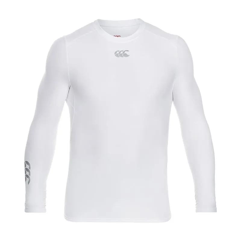 Canterbury Thermoreg Long Sleeve Baselayer Top - White