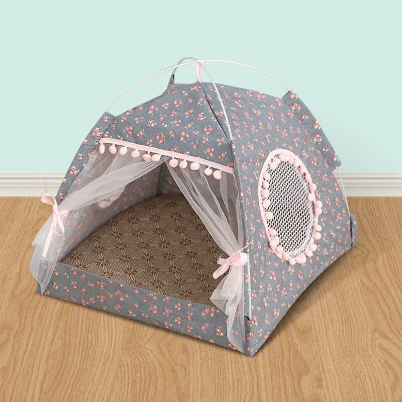 Cat Tent Bed Cozy Cat House