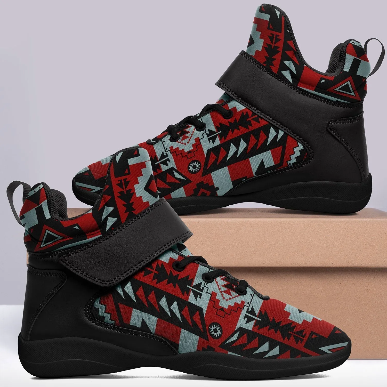 Chiefs Mountain Candy Sierra Dark Ipottaa Basketball / Sport High Top Shoes - Black Sole