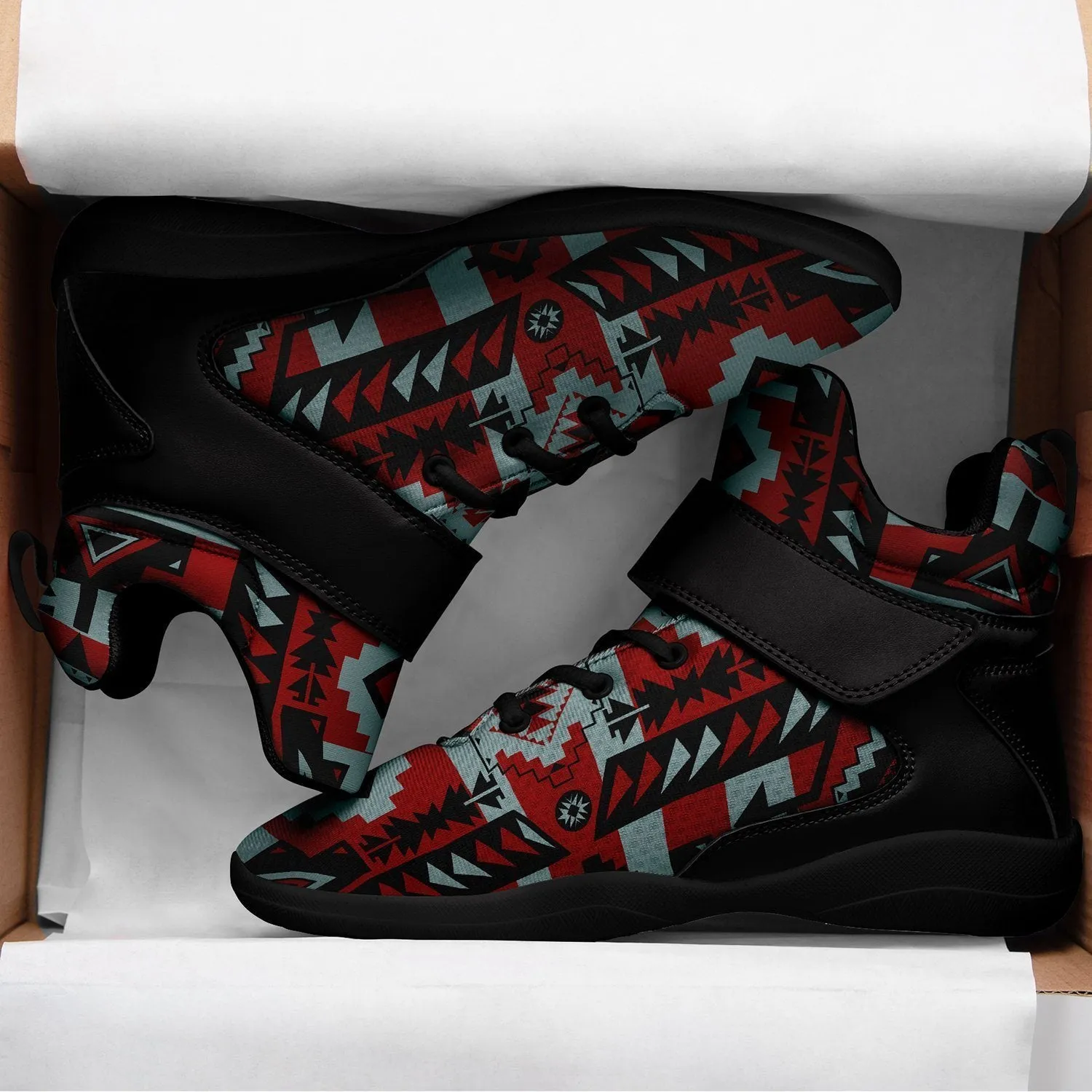 Chiefs Mountain Candy Sierra Dark Ipottaa Basketball / Sport High Top Shoes - Black Sole