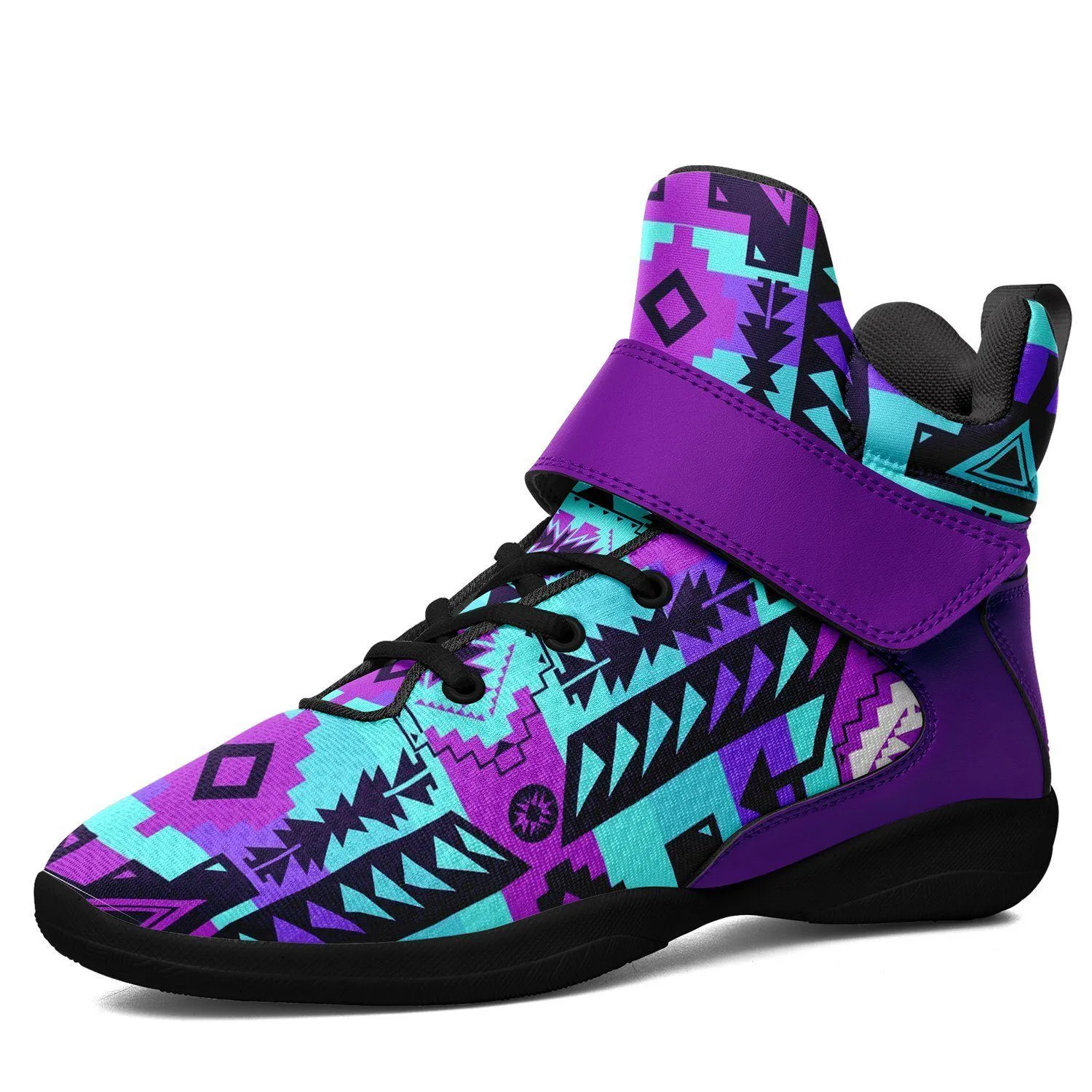 Chiefs Mountain Moon Shadow Ipottaa Basketball / Sport High Top Shoes - Black Sole