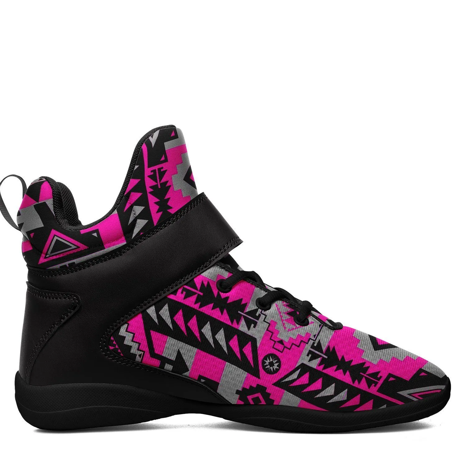 Chiefs Mountain Sunset Ipottaa Basketball / Sport High Top Shoes - Black Sole