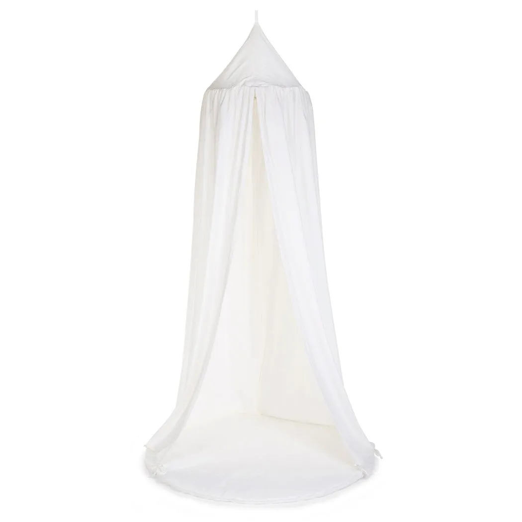 ChildHome Hanging Canopy Tent With Play Mat (Off White)