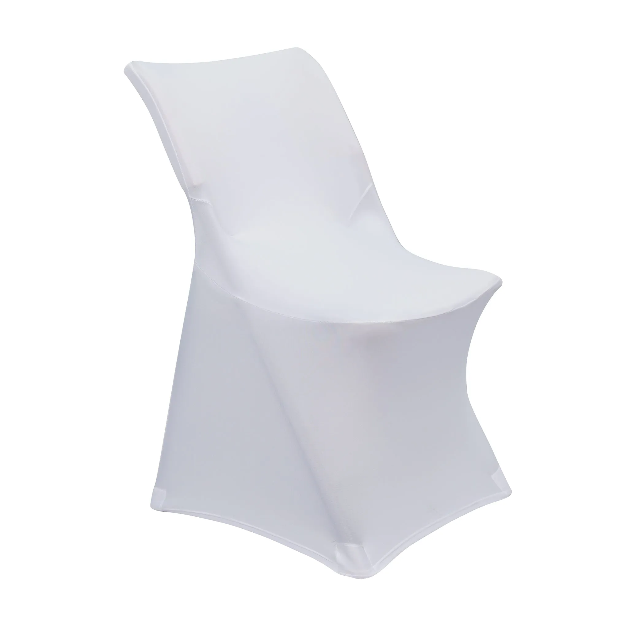 Classic Lifetime Spandex Folding Chair Cover - White