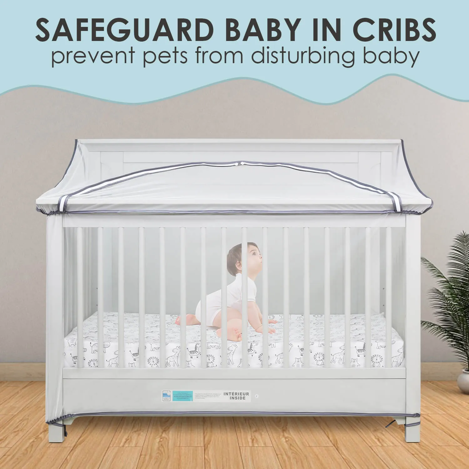 Convertible Crib Mosquito Net