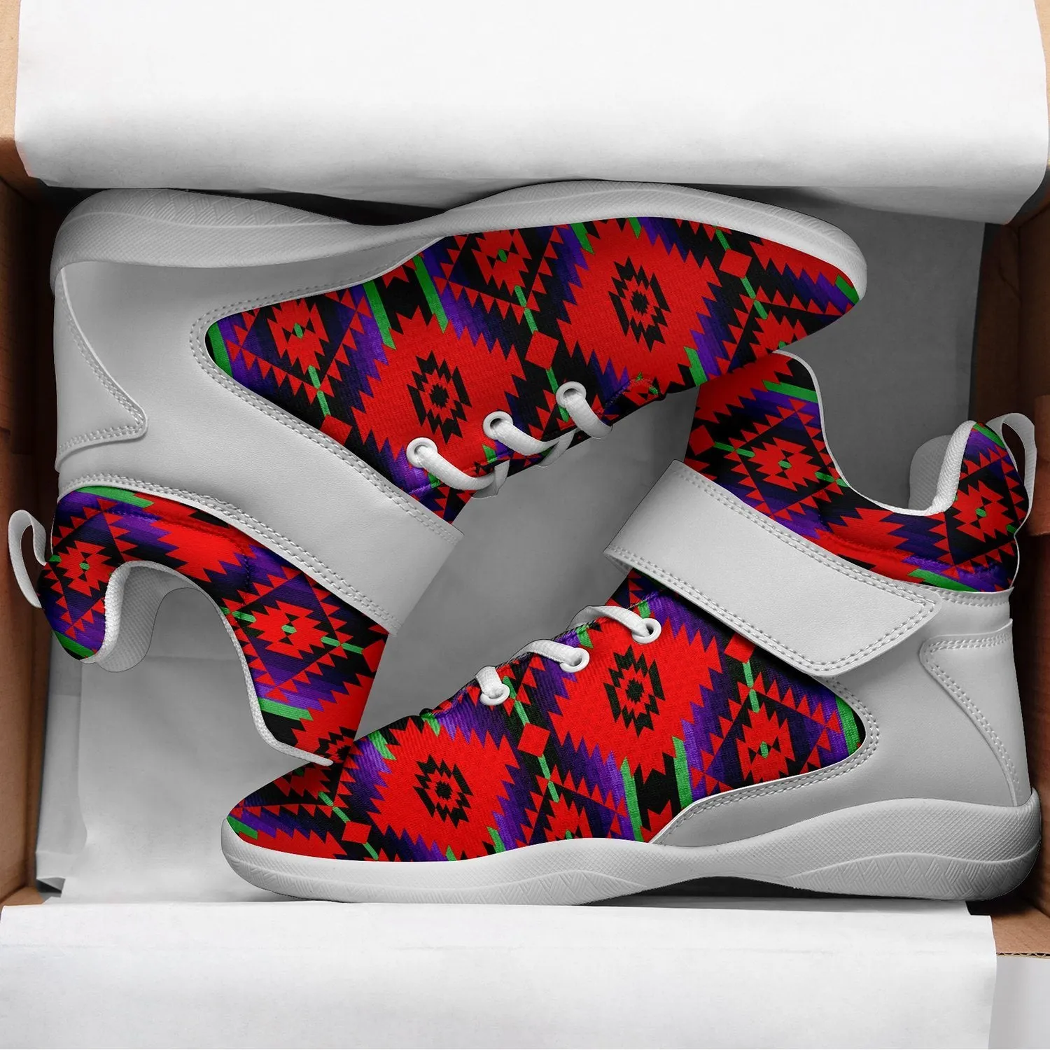 Cree Confederacy Chicken Dance Ipottaa Basketball / Sport High Top Shoes