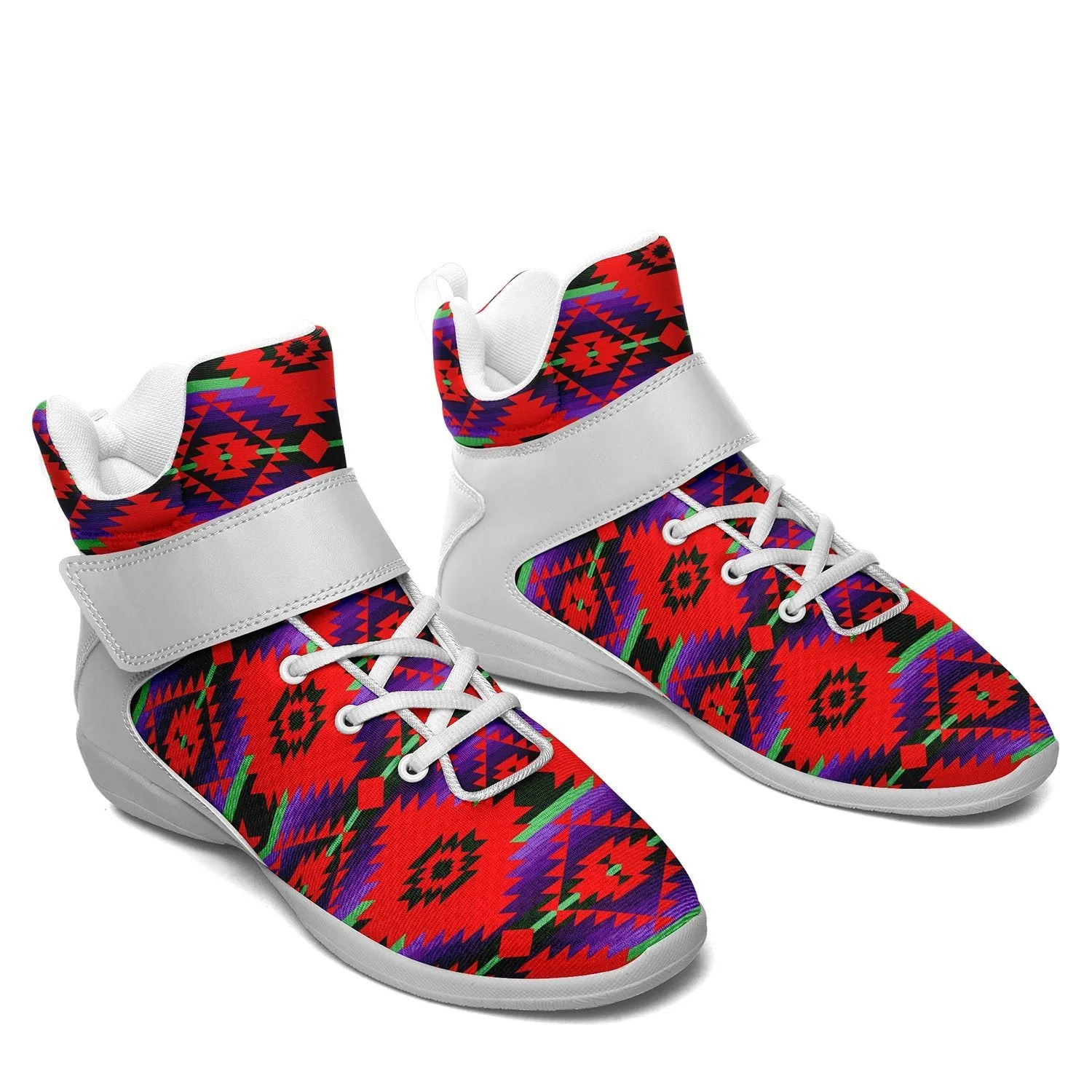 Cree Confederacy Chicken Dance Ipottaa Basketball / Sport High Top Shoes