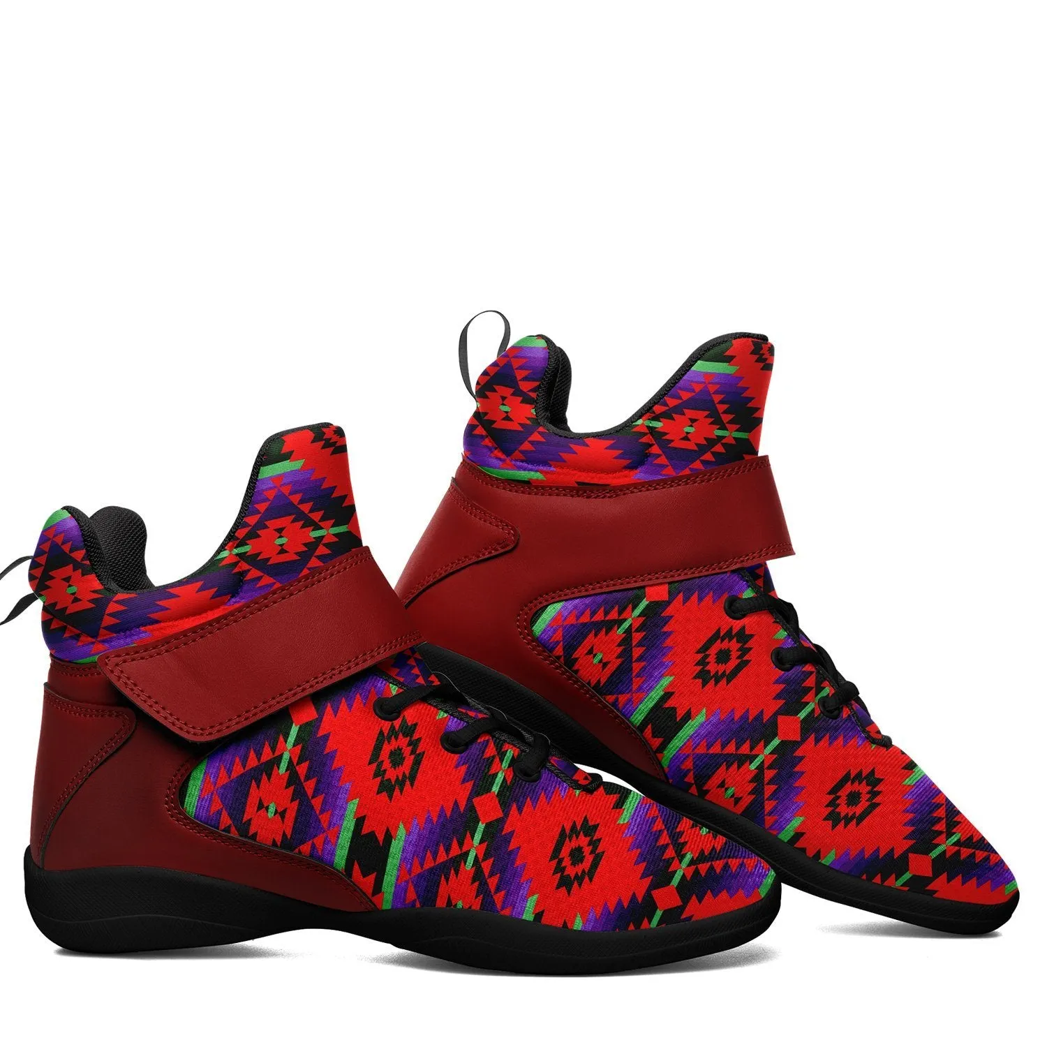 Cree Confederacy Chicken Dance Ipottaa Basketball / Sport High Top Shoes