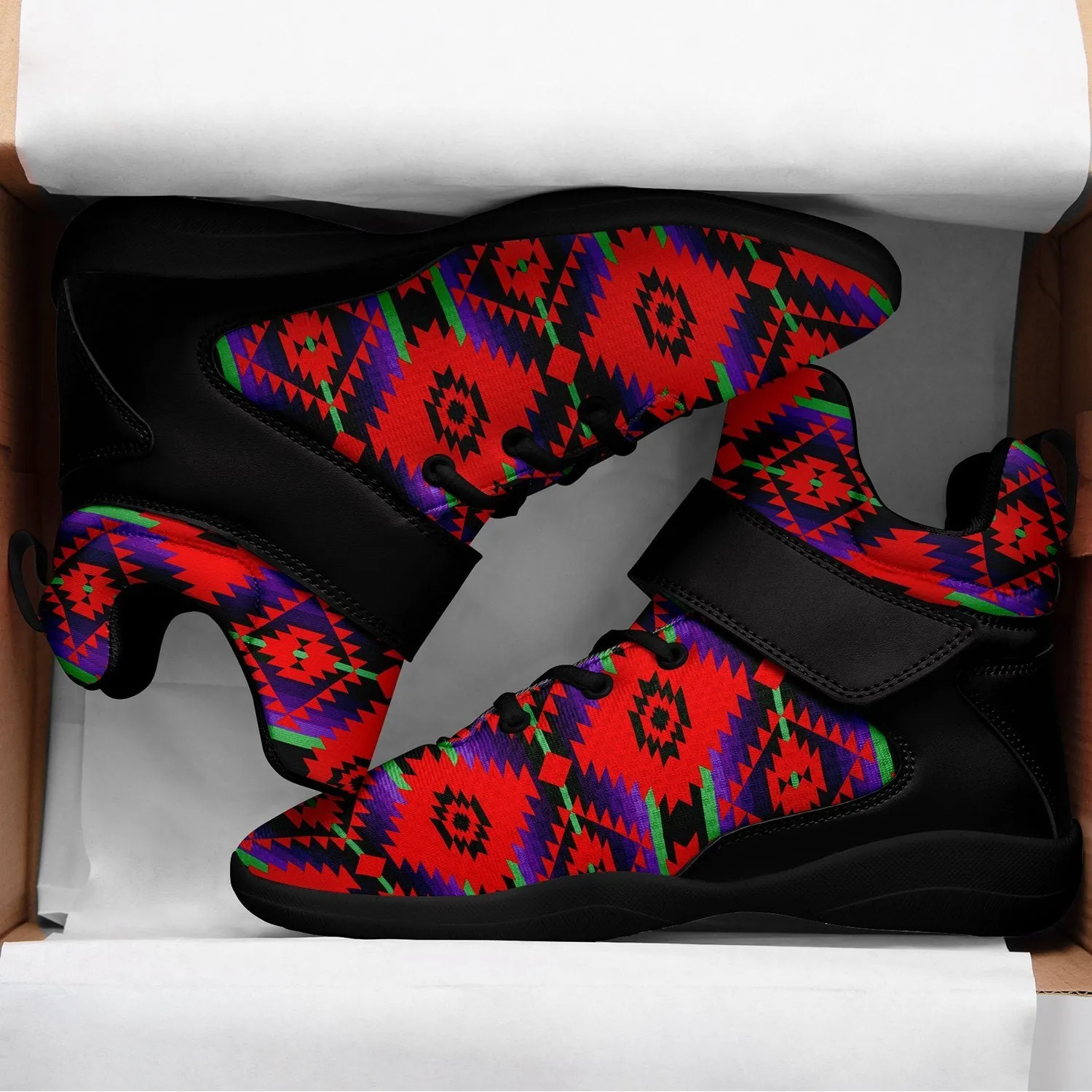 Cree Confederacy Chicken Dance Ipottaa Basketball / Sport High Top Shoes