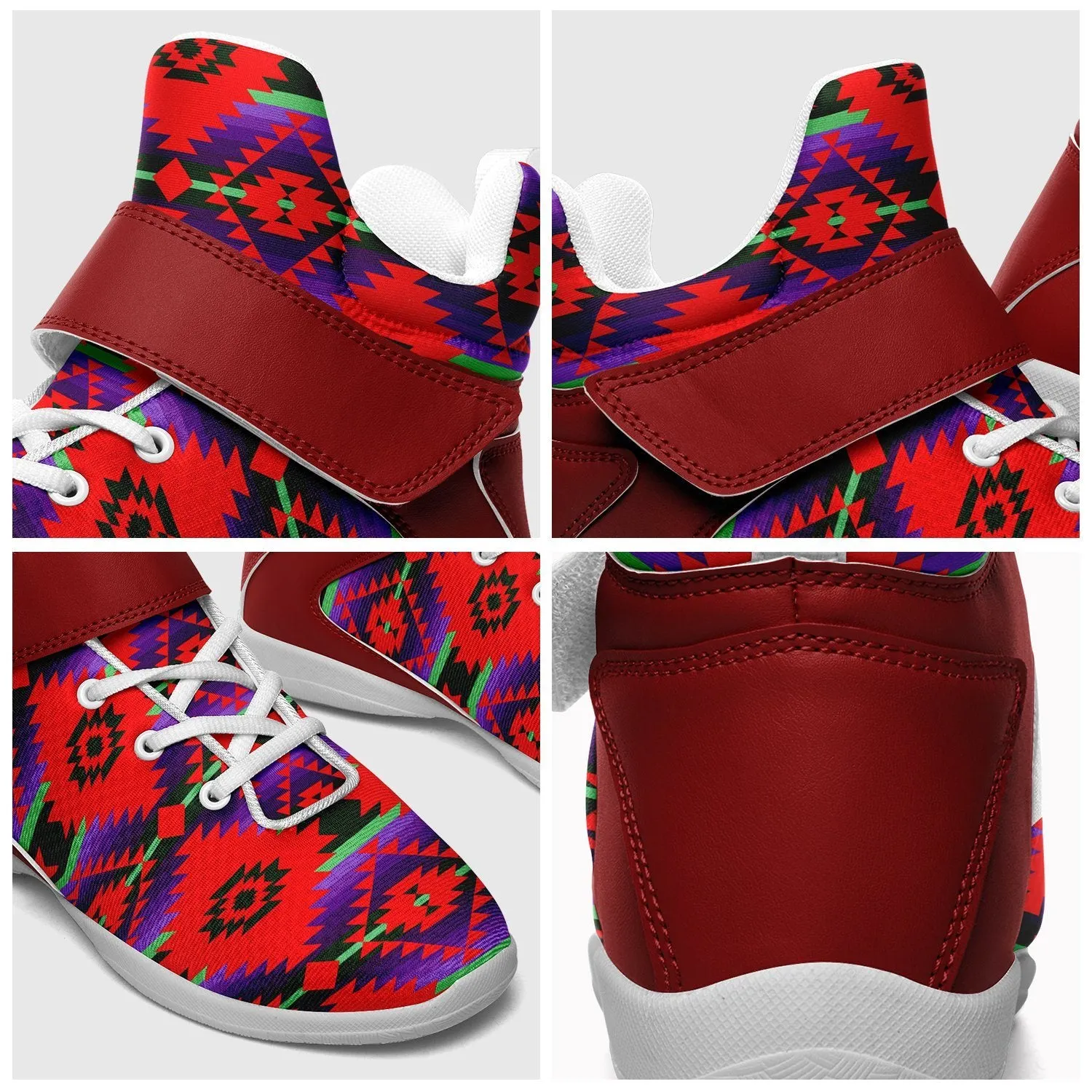 Cree Confederacy Chicken Dance Ipottaa Basketball / Sport High Top Shoes