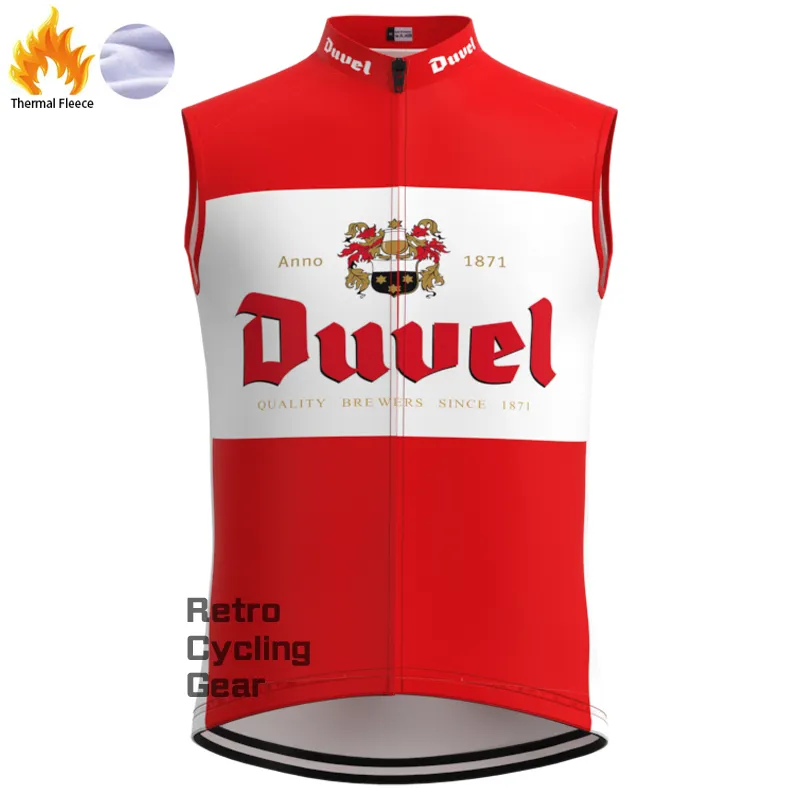 Duuel Fleece Retro Cycling Vest