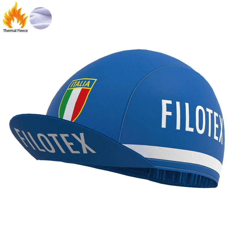 Filotex Blue Fleece Retro Cycling Kits