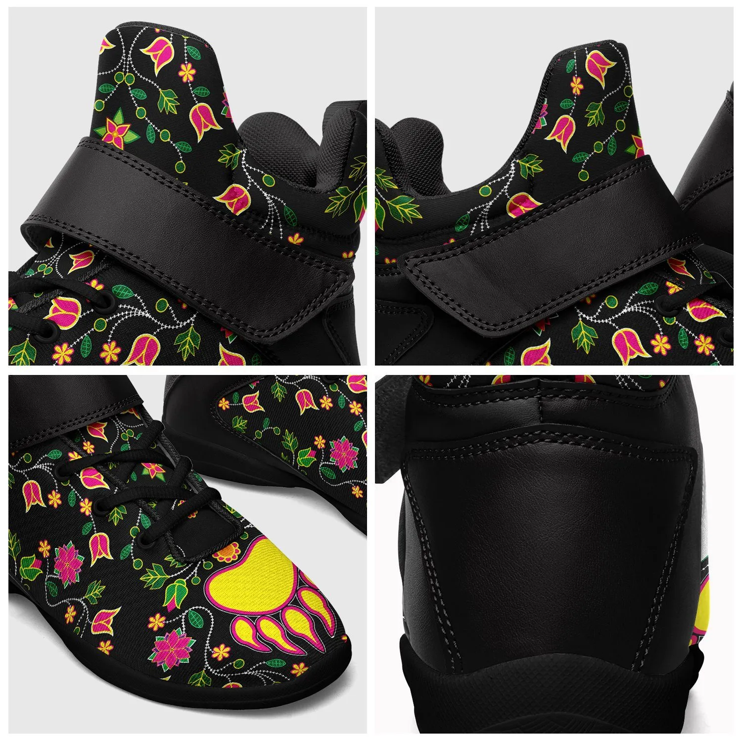 Floral Bearpaw Kid's Ipottaa Basketball / Sport High Top Shoes