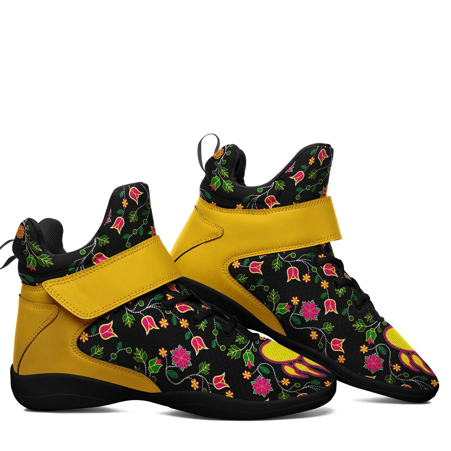 Floral Bearpaw Kid's Ipottaa Basketball / Sport High Top Shoes