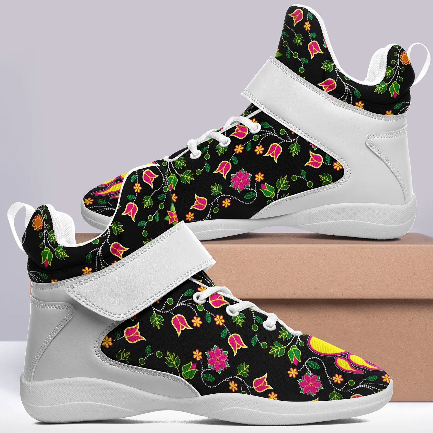 Floral Bearpaw Kid's Ipottaa Basketball / Sport High Top Shoes