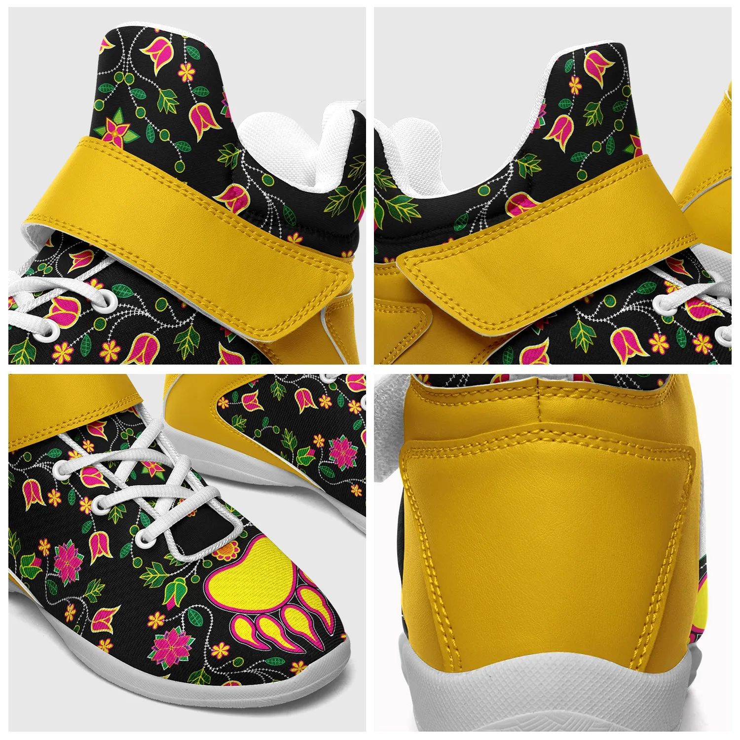 Floral Bearpaw Kid's Ipottaa Basketball / Sport High Top Shoes