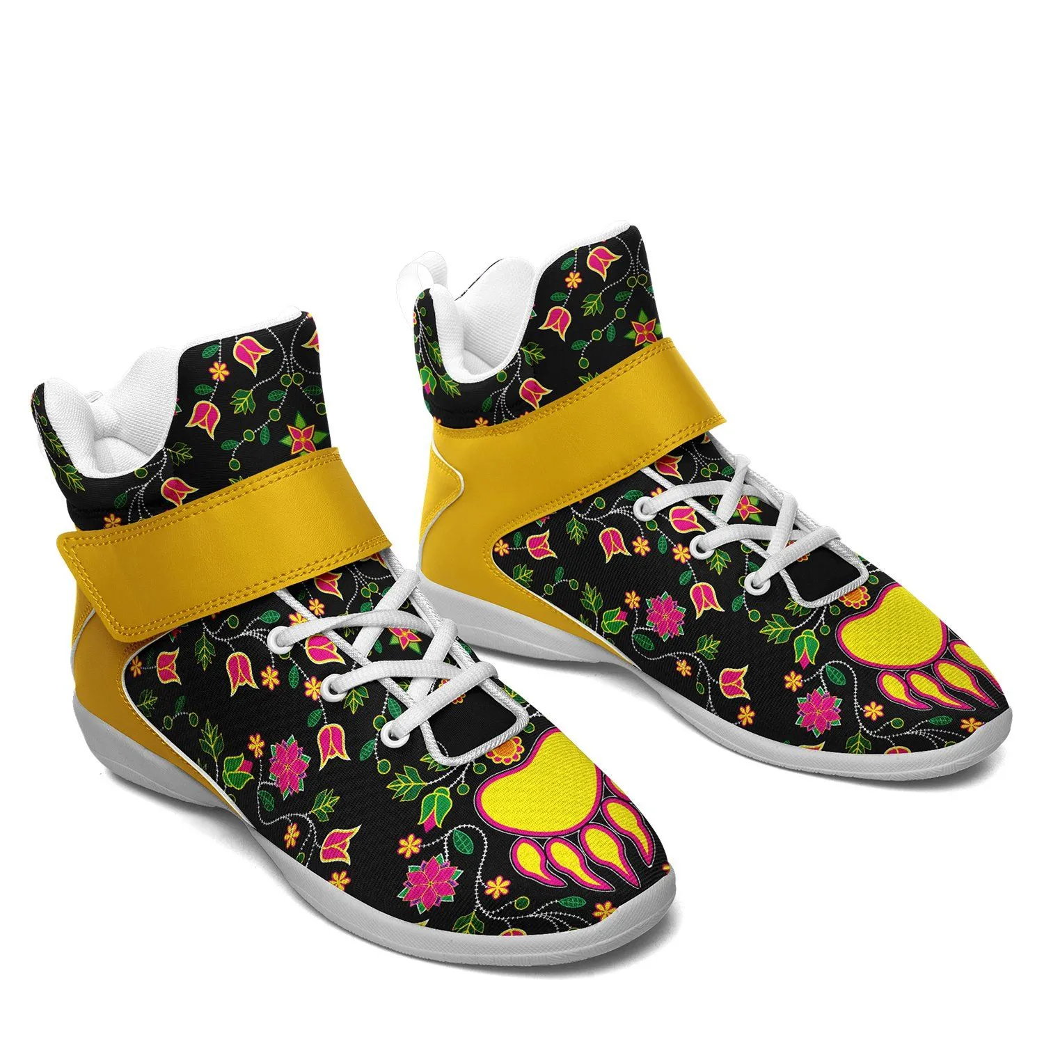 Floral Bearpaw Kid's Ipottaa Basketball / Sport High Top Shoes