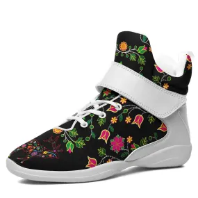 Floral Elk Ipottaa Basketball / Sport High Top Shoes - White Sole