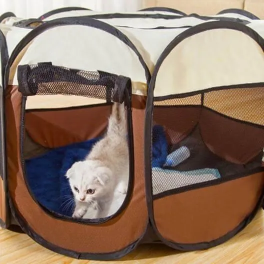 Foldie Portable Cat Playpen