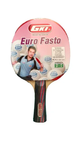 GKI Euro Fasto Table Tennis TT Racket