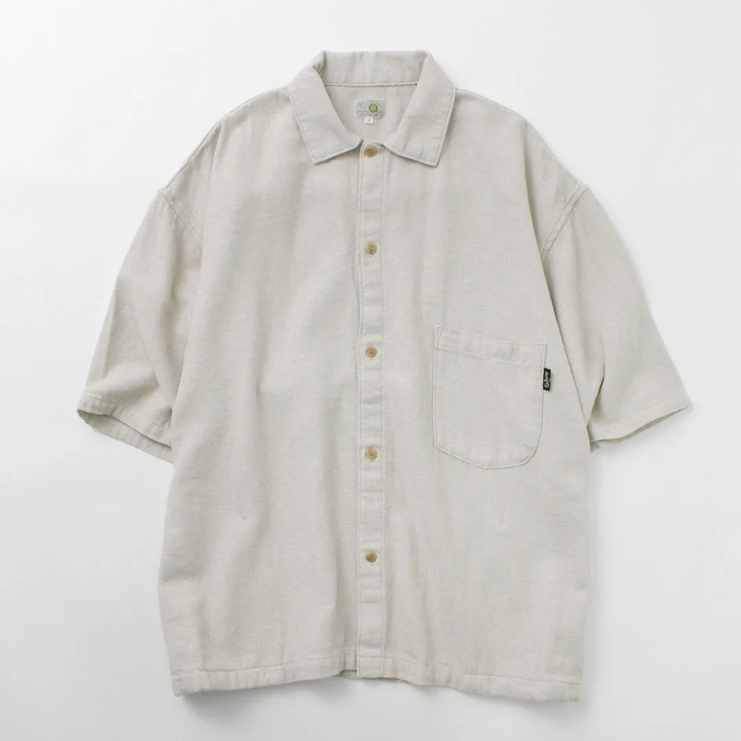 GOHEMP / Greenhill Shirt Hemp Cotton Broken Twill