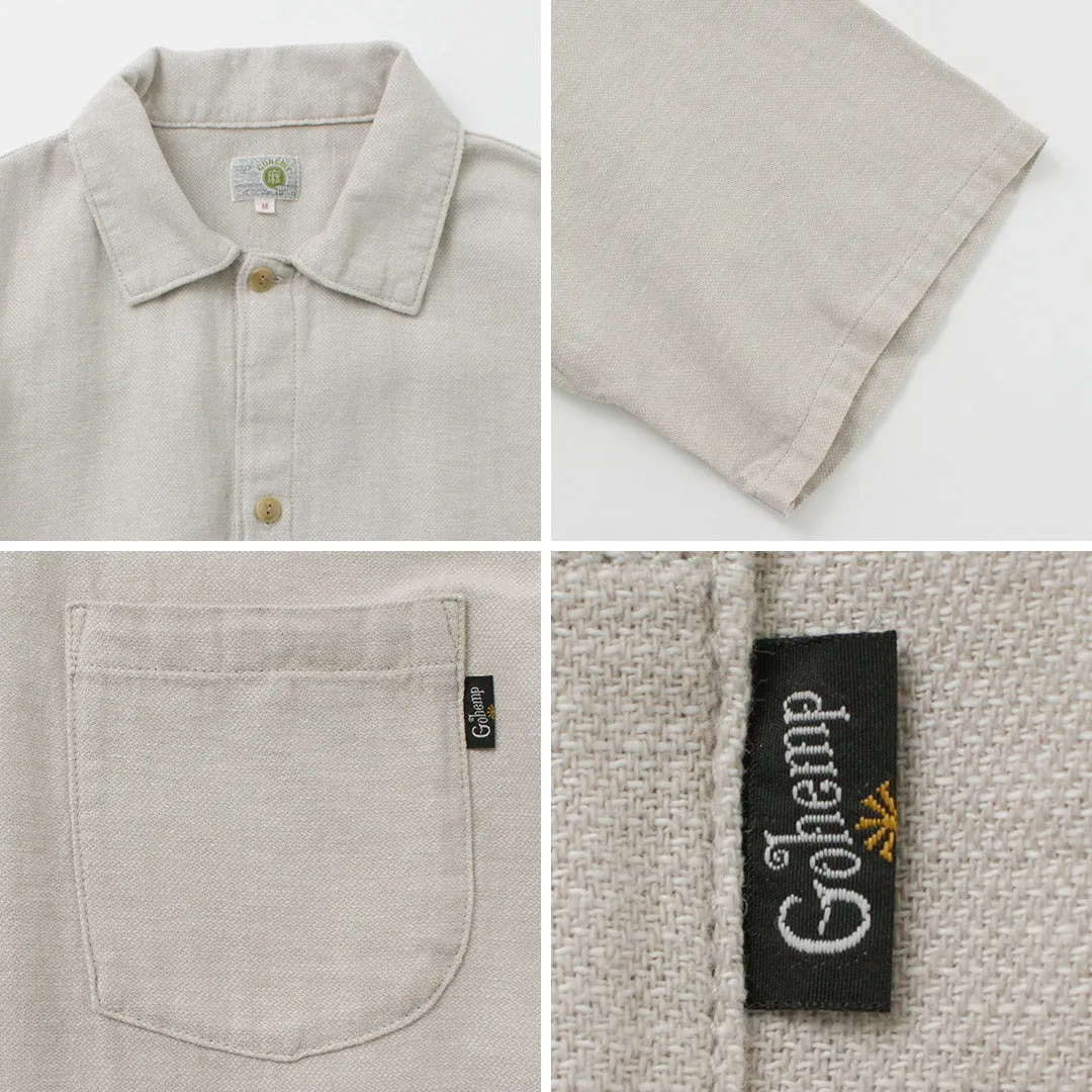 GOHEMP / Greenhill Shirt Hemp Cotton Broken Twill