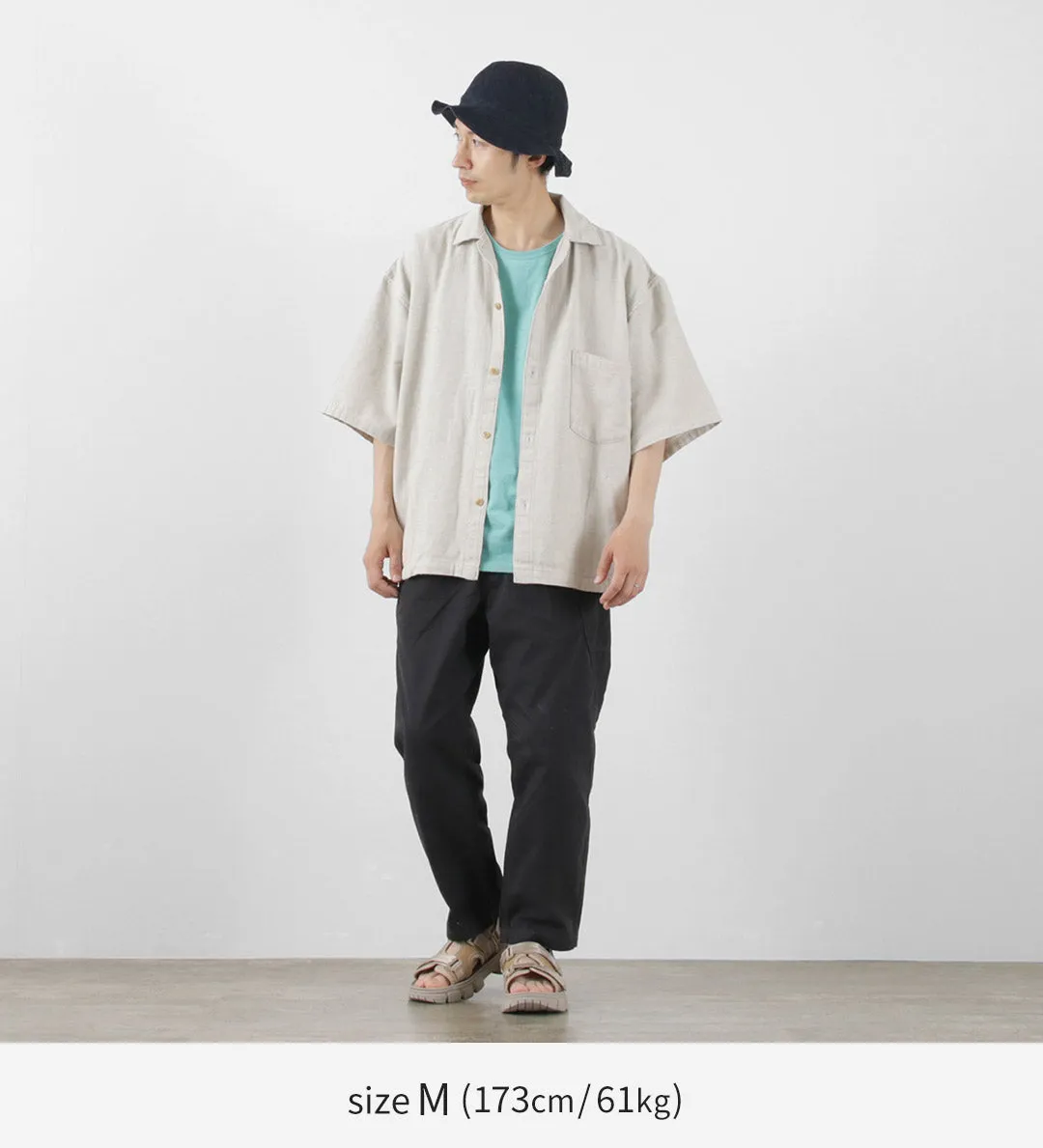 GOHEMP / Greenhill Shirt Hemp Cotton Broken Twill