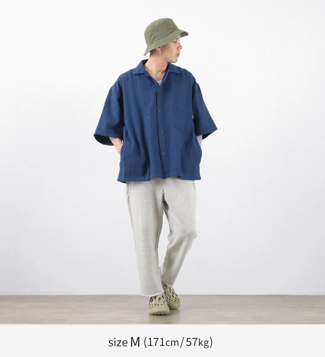 GOHEMP / Greenhill Shirt Hemp Cotton Broken Twill