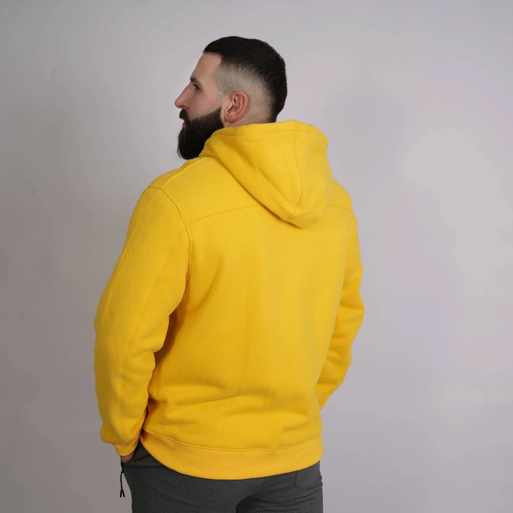 Heavy Fleece Jacket Yellow