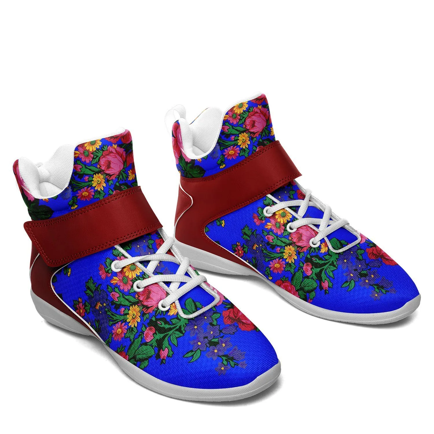 Kokum's Revenge Royal Kid's Ipottaa Basketball / Sport High Top Shoes