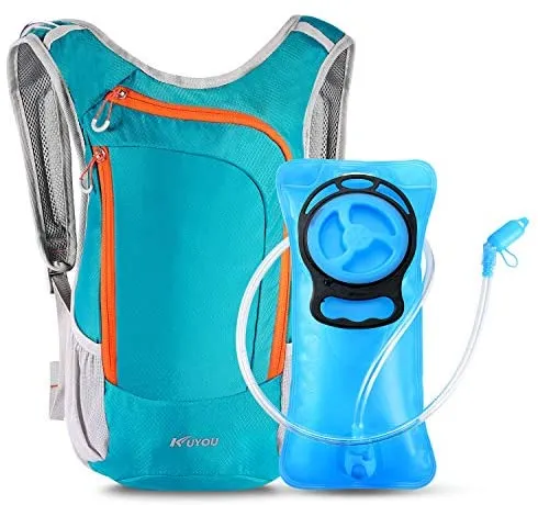 KUYOU Outdoor Hydration Backpack with 2L Hydration Bladder