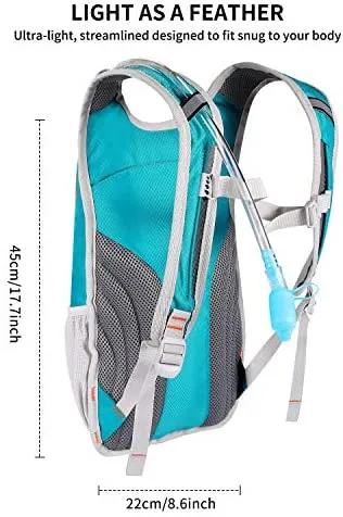 KUYOU Outdoor Hydration Backpack with 2L Hydration Bladder